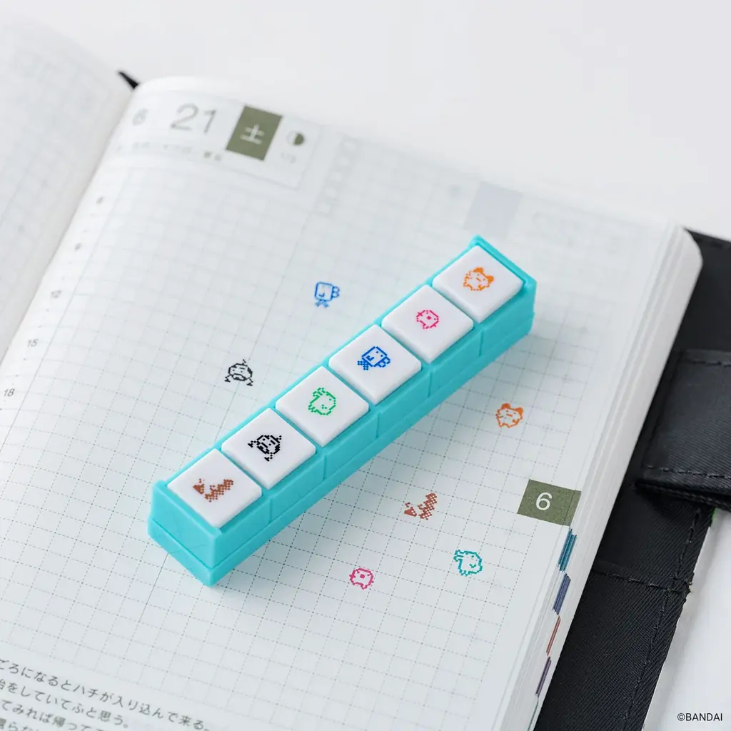 「たまごっち」のほぼ日手帳が、文具といっしょに2026年版で登場！手帳や文具など全17アイテムを9月1日(月)に発売します。 画像 9