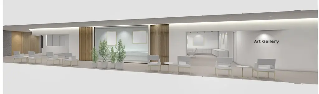 8月29日開業｜大丸福岡天神に九州最大級ARTギャラリー＆カフェ