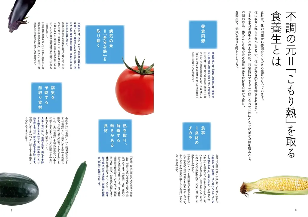〈記録的な猛暑は薬膳で乗り切る！〉疲れ、だるさ、不眠、熱中症……夏の不調を改善させる熱取りレシピ集『体にこもった熱を取る薬膳』が8月18日発売！ 画像 3