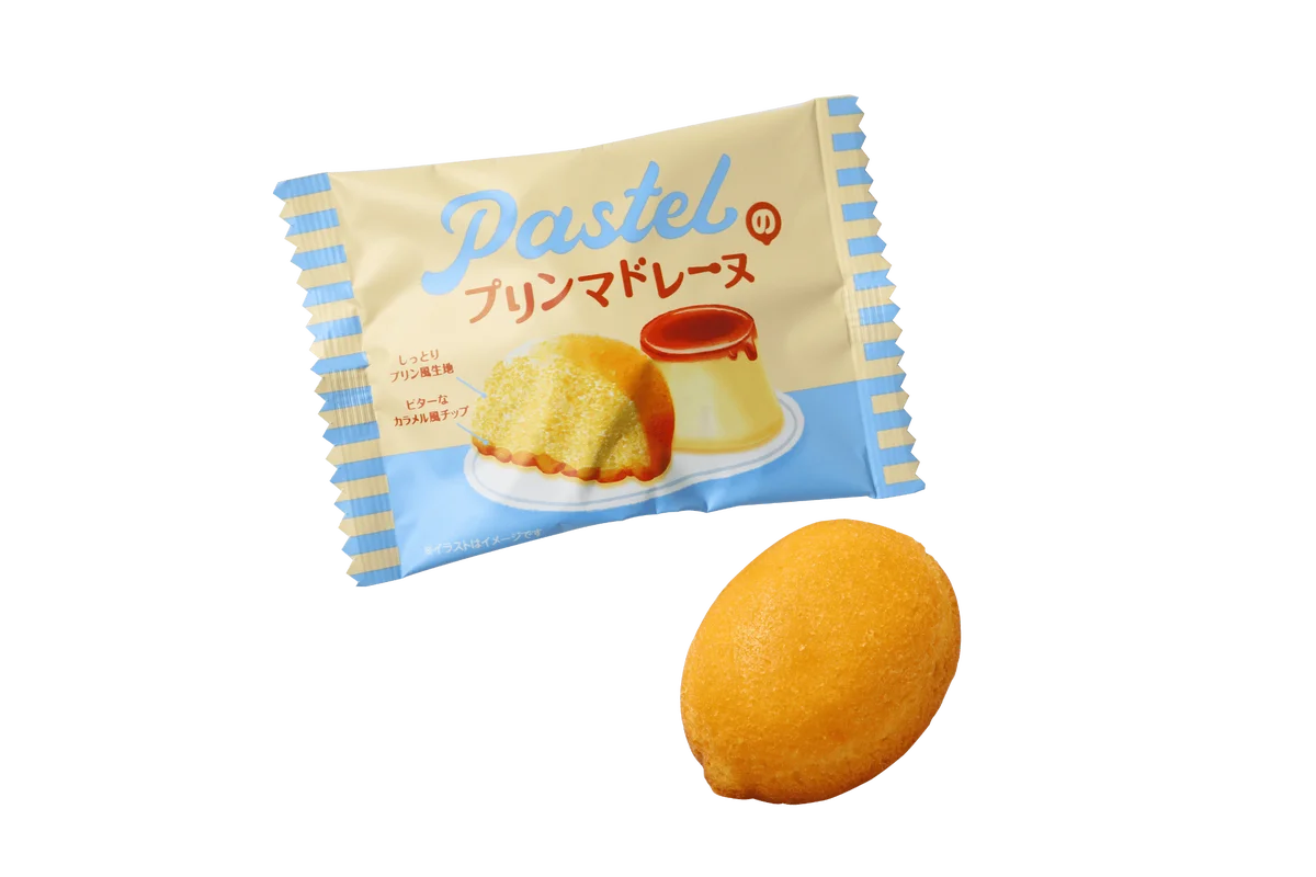 【プリン×マドレーヌ】“なめらかプリン”ブームの火付け役「パステル」から『パステルのプリンマドレーヌ』が登場！プリン風味のしっとり生地とザクザク食感のカラメルチップを楽しめる新作マドレーヌ！ 画像 4