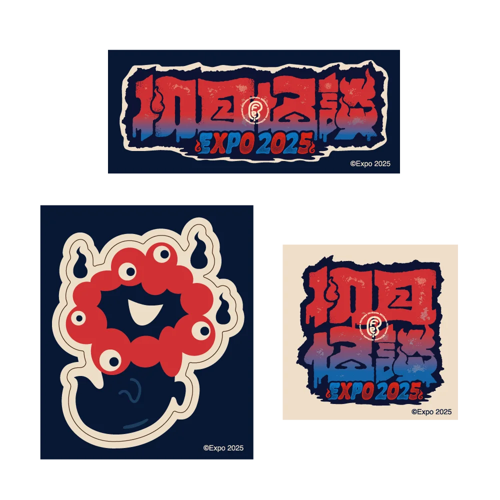 ミャクミャクが最恐のおばけになって登場!?初耳怪談コラボ「おばけミャクミャク」グッズの販売決定!グッズ付き生配信チケット販売中!【初耳怪談 EXPO2025】 画像 6