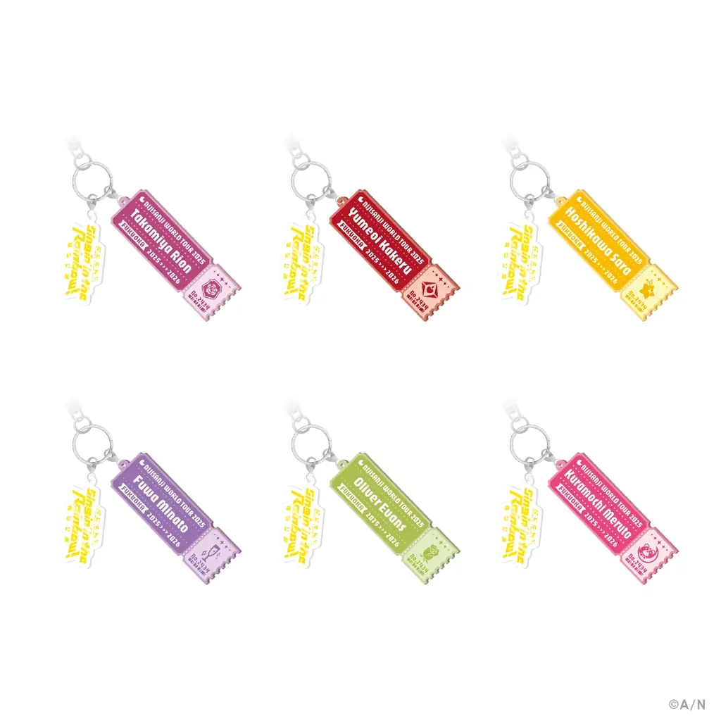 「にじさんじ WORLD TOUR 2025 Singin’ in the Rainbow！」福岡公演グッズを2025年8月13日(水)18時より販売開始！ 画像 6
