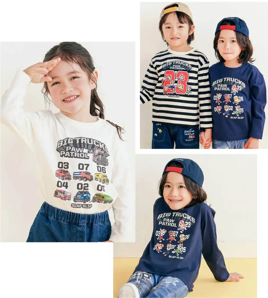 子供服ブランド「SLAP SLIP(スラップ スリップ、株式会社べべ)」から「パウ・パトロール™」とのコラボレーション第5弾が新発売! 画像 4