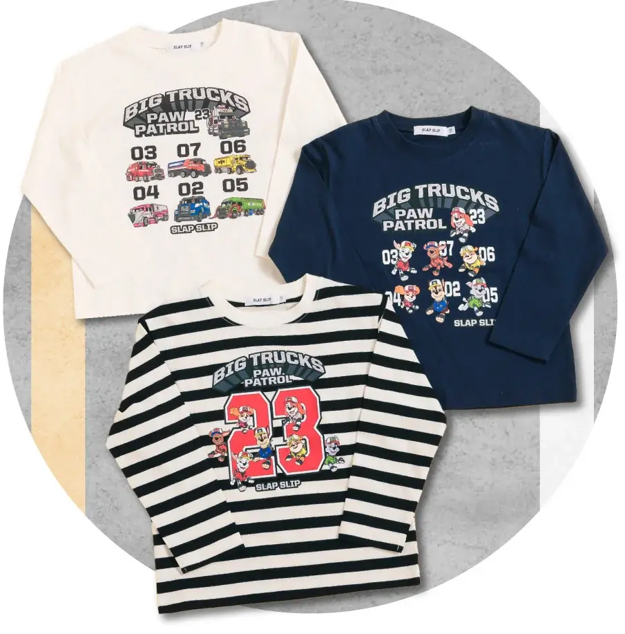 子供服ブランド「SLAP SLIP(スラップ スリップ、株式会社べべ)」から「パウ・パトロール™」とのコラボレーション第5弾が新発売! 画像 5