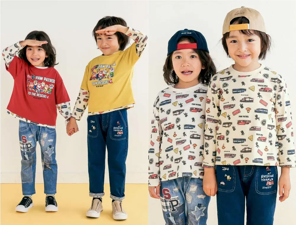 子供服ブランド「SLAP SLIP(スラップ スリップ、株式会社べべ)」から「パウ・パトロール™」とのコラボレーション第5弾が新発売! 画像 7