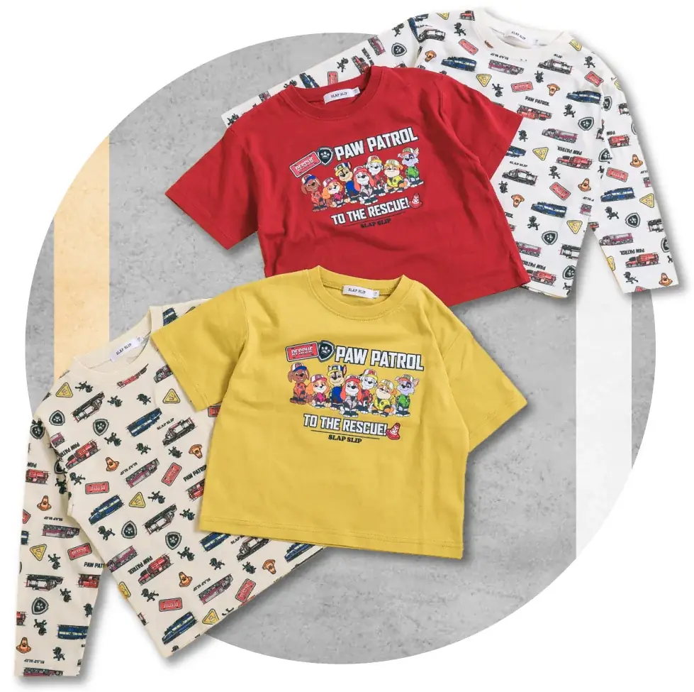 子供服ブランド「SLAP SLIP(スラップ スリップ、株式会社べべ）」から「パウ・パトロール™」とのコラボレーション第5弾が新発売！ 画像 8