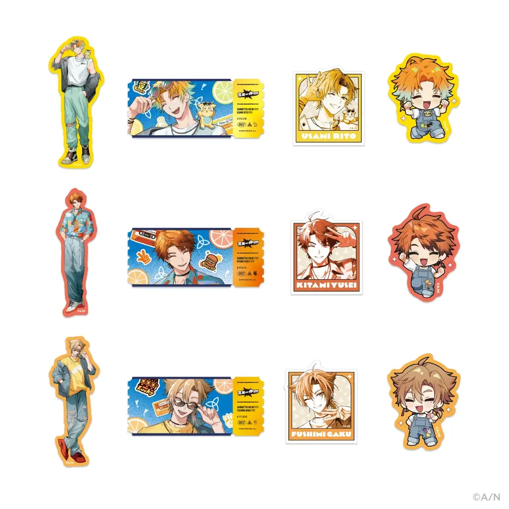 にじさんじから「三ミ一体!!!!!!」グッズが2025年8月13日(水)19時より販売決定! 画像 4