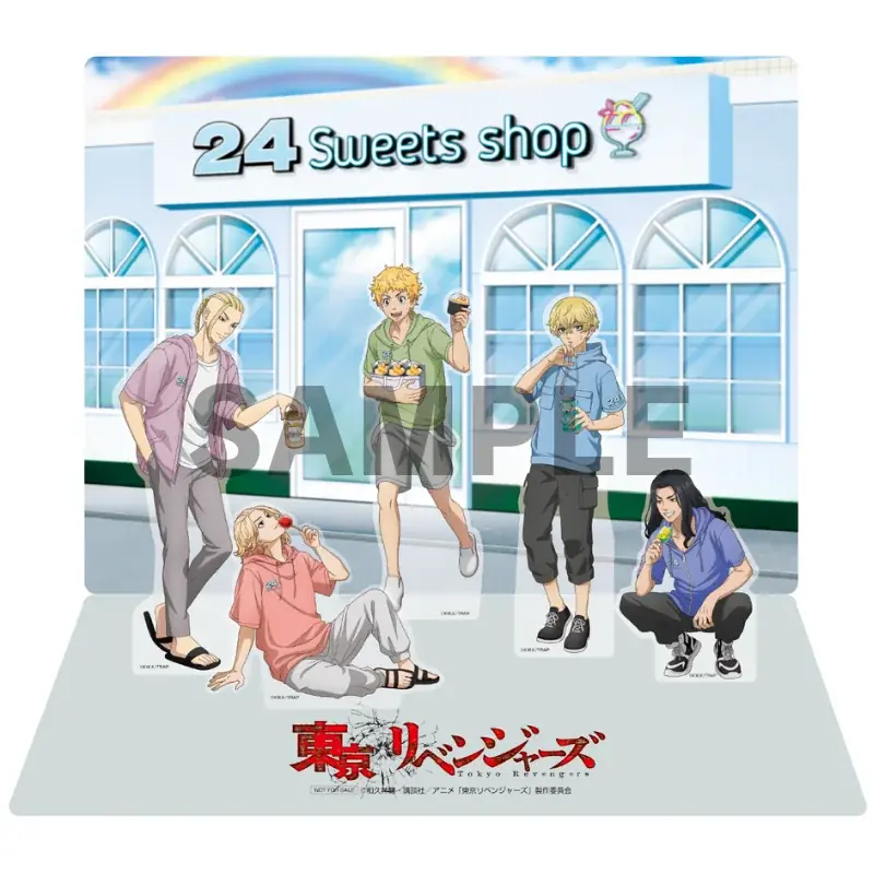 『24スイーツショップ』×『東京リベンジャーズ』 8月15日(金)よりコラボキャンペーン開催決定!コラボ限定グッズの情報を一挙公開! 画像 5