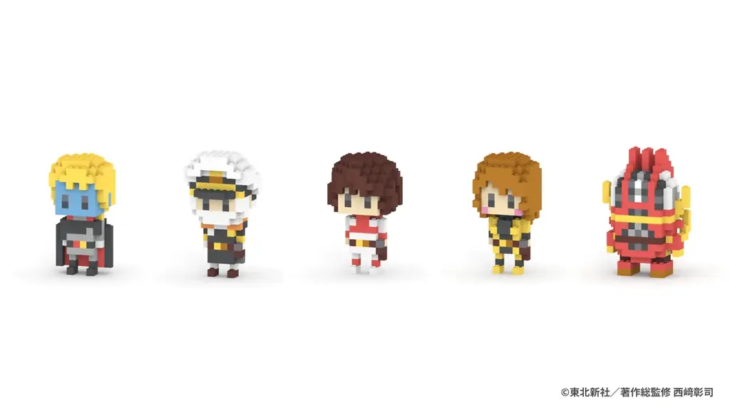 宇宙戦艦ヤマト50周年記念の手のひらボクセルフィギュア受注