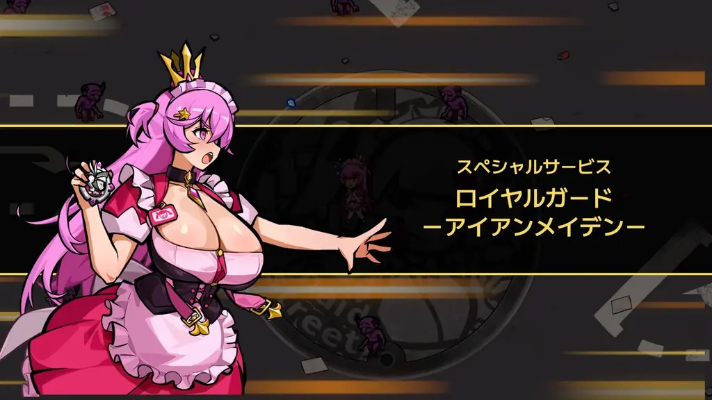 個性的な魅力を持つメイド戦士と悪に立ち向かおう！『メイドサバイバー：リトルエンジェル』パブリッシング決定！　本日8月13日（水）Steam向けアーリーアクセス版配信開始！ 画像 5