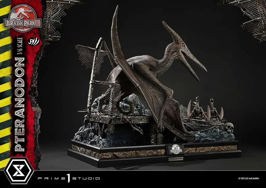 “鳥籠の恐怖”を表現!映画『ジュラシック・パークⅢ』から、 プテラノドンの1/6スケールスタチューが登場 画像 10