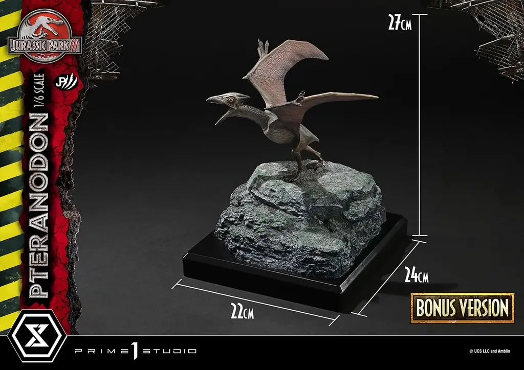 “鳥籠の恐怖”を表現！映画『ジュラシック・パークⅢ』から、 プテラノドンの1/6スケールスタチューが登場 画像 15