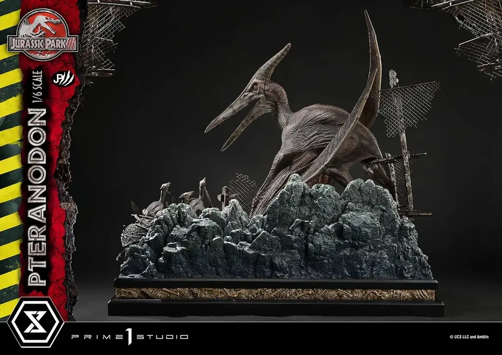 “鳥籠の恐怖”を表現!映画『ジュラシック・パークⅢ』から、 プテラノドンの1/6スケールスタチューが登場 画像 4