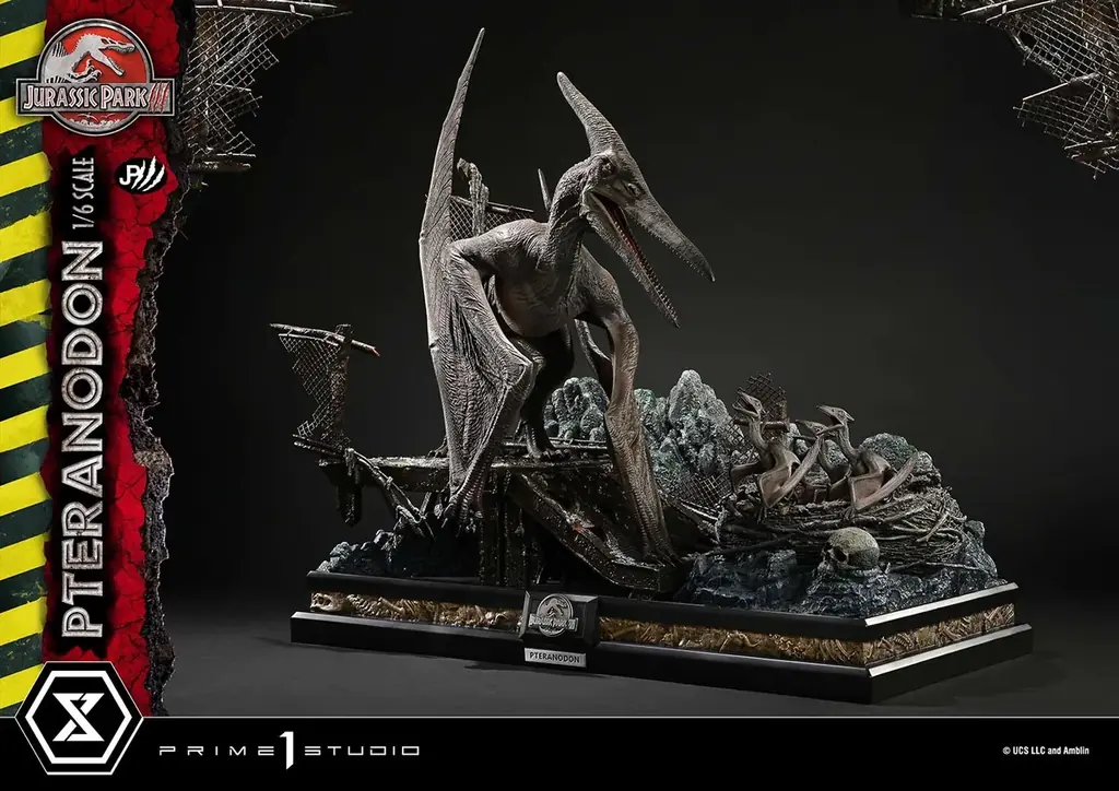 “鳥籠の恐怖”を表現！映画『ジュラシック・パークⅢ』から、 プテラノドンの1/6スケールスタチューが登場 画像 5