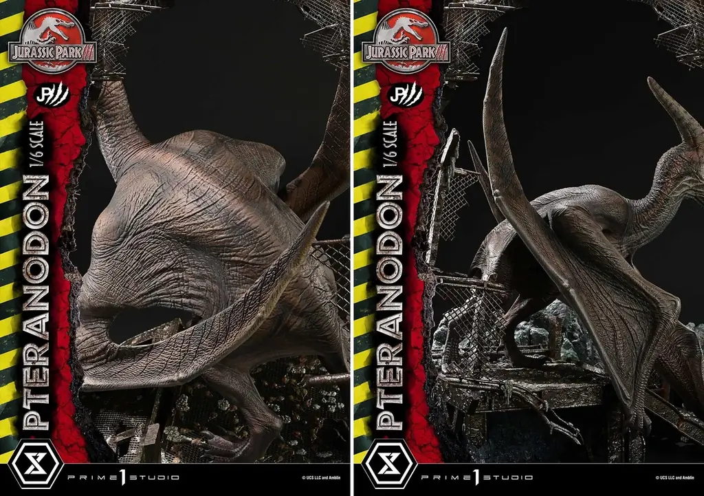 “鳥籠の恐怖”を表現!映画『ジュラシック・パークⅢ』から、 プテラノドンの1/6スケールスタチューが登場 画像 8