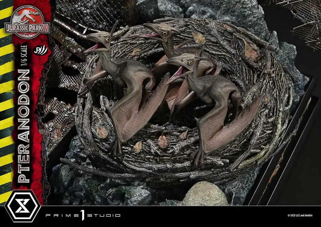 “鳥籠の恐怖”を表現!映画『ジュラシック・パークⅢ』から、 プテラノドンの1/6スケールスタチューが登場 画像 9