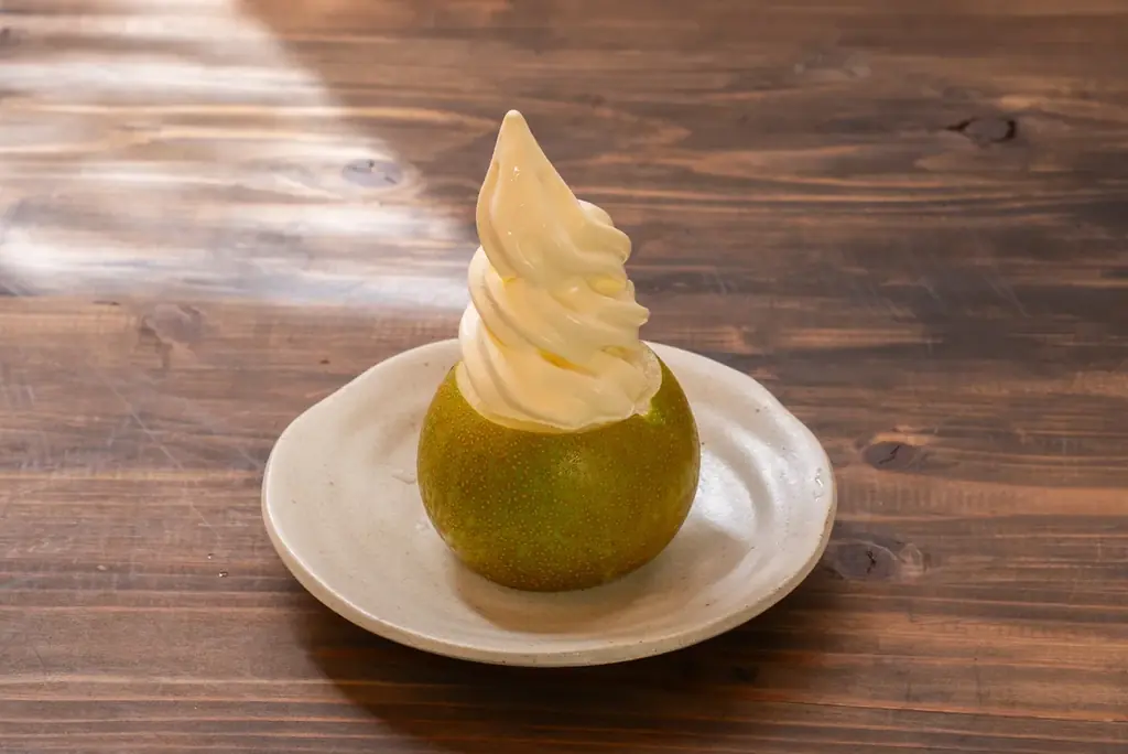 埼玉の名産品・梨と温泉のコラボ。おふろcafe 白寿の湯にて「梨の葉風呂」を開催。今だけの梨を使ったデザートも提供 画像 3