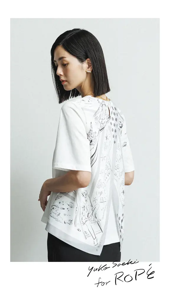 【YUKO SAEKI for ROPE’】ROPE’×イラストレーター佐伯ゆう子コラボレーションアイテム発売！ 画像 4