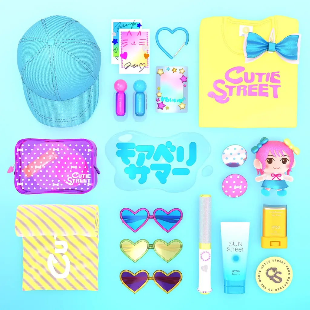CUTIE STREET、夏フェスを全力で楽しむ全ての人に贈るキュートで熱いサマーアンセム「モアベリサマー」をリリース！ リリースを記念して幕張メッセのライブ映像を公開 画像 3