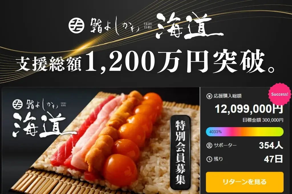 鮨よしかわ海道新宿開店