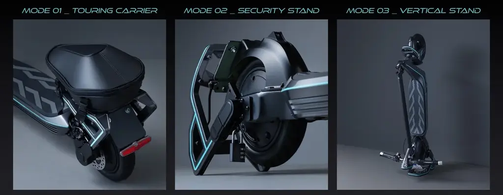 【AVIOT】AVIOT×河森正治による次世代の電動キックボード『AVIOT Ridepiece KB-S350』が本日8月14日(木)より一般販売開始！ 画像 6