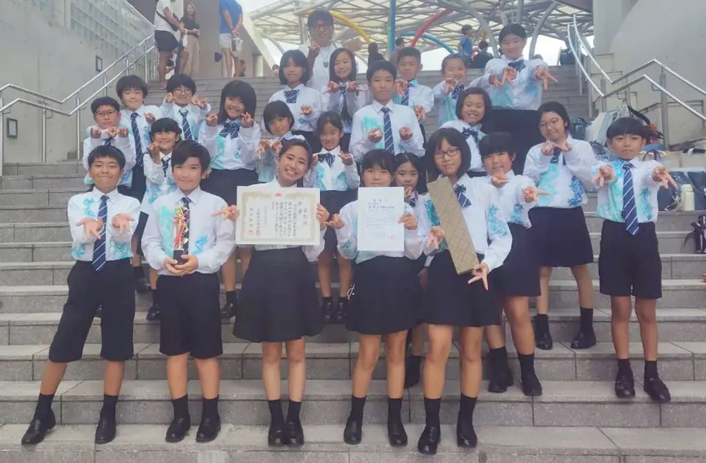 古堅小 合唱披露