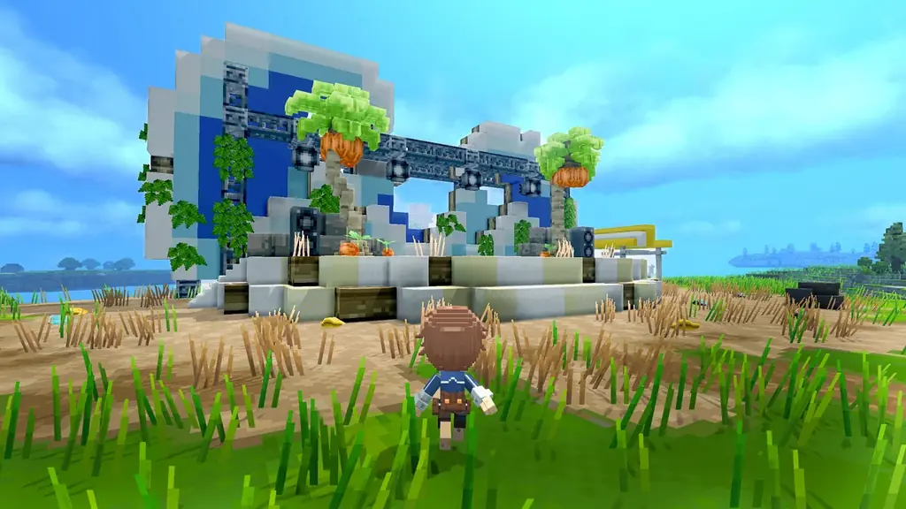 『けものフレンズプロジェクト』コラボ第三弾開始！みんなで作るサンドボックスゲーム『テラビット』に新フレンズ「アライグマ」と「フェネック」が登場！ 画像 2