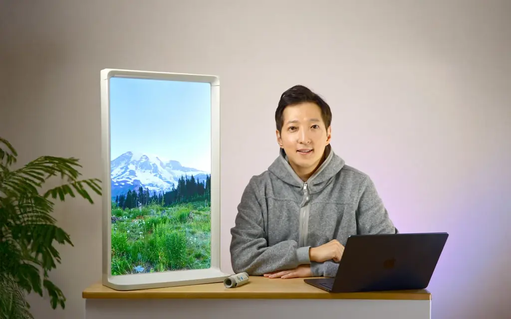 バーチャル窓「Atmoph Window Yo」にスイカゲームが登場！ 画像 3