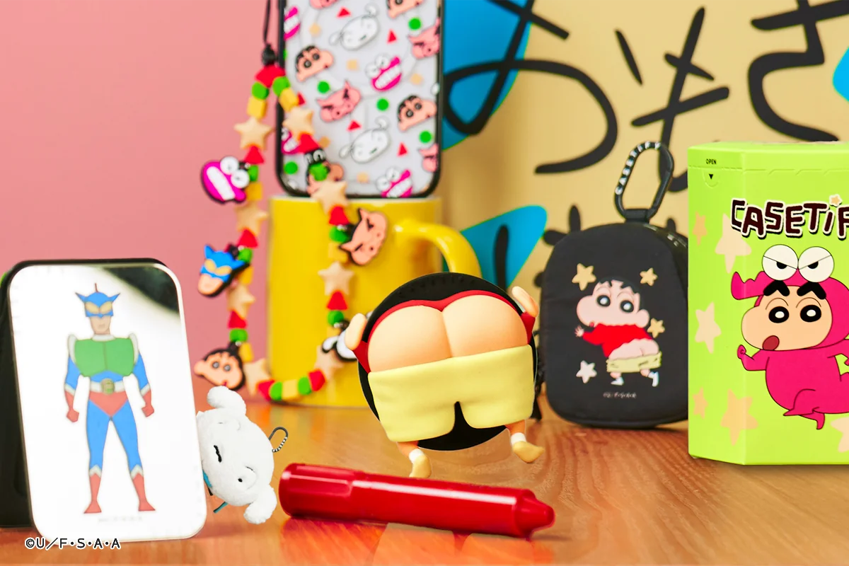 【CASETiFY】「クレヨンしんちゃん x CASETiFY」遊び心全開のコレクションが登場 画像 1