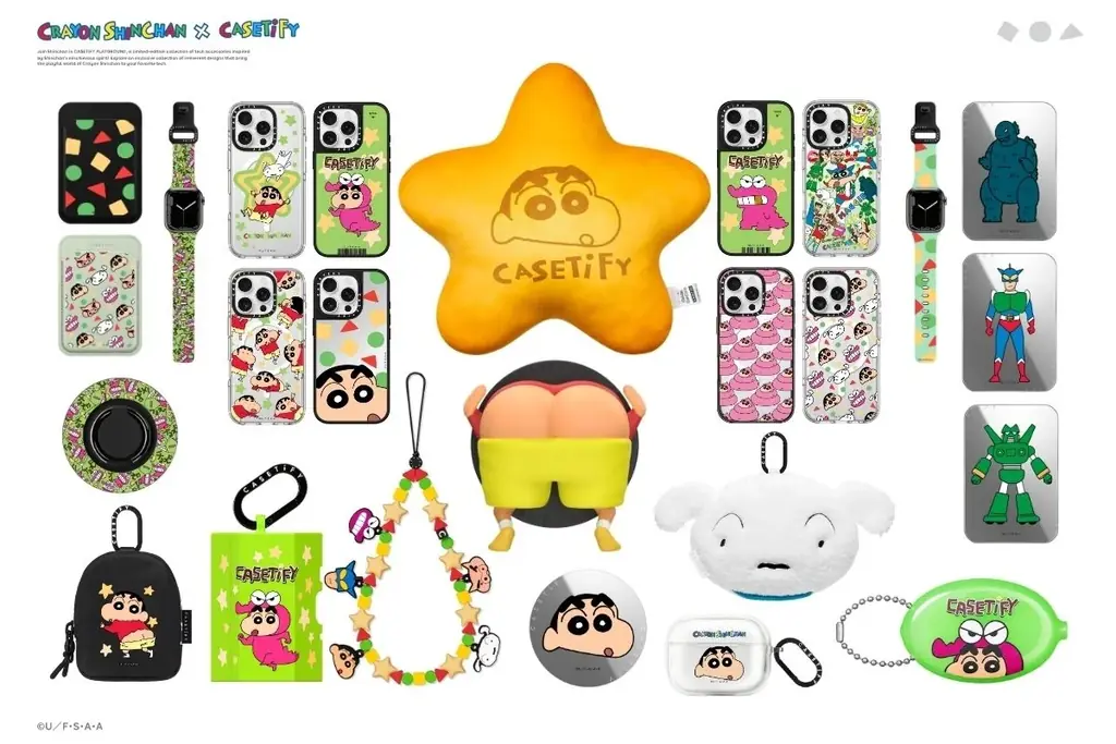 【CASETiFY】「クレヨンしんちゃん x CASETiFY」遊び心全開のコレクションが登場 画像 3