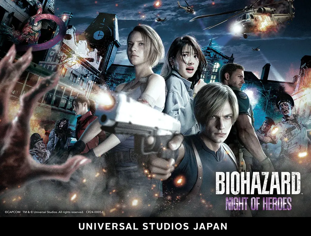 9/5開始：USJで『バイオハザード』夜公演再演、先行応募受付