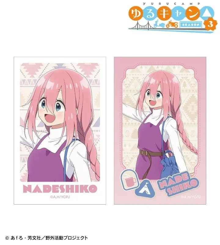 『ゆるキャン△ SEASON３』の描き下ろし 歩みver. トレーディングアクリルネームプレートなどの受注を開始！！アニメ・漫画のオリジナルグッズを販売する「AMNIBUS」にて 画像 12