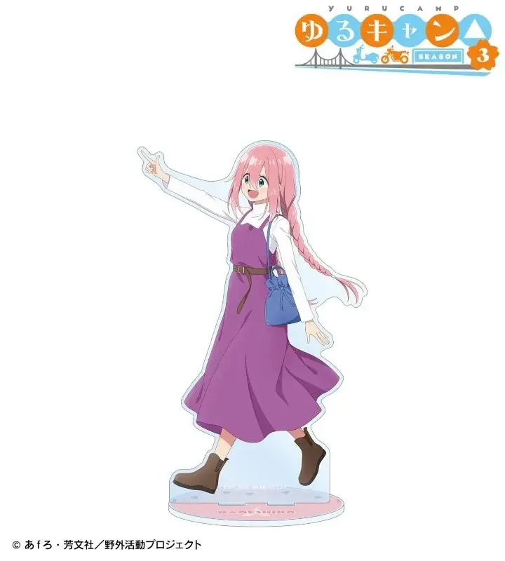 『ゆるキャン△ SEASON３』の描き下ろし 歩みver. トレーディングアクリルネームプレートなどの受注を開始！！アニメ・漫画のオリジナルグッズを販売する「AMNIBUS」にて 画像 8