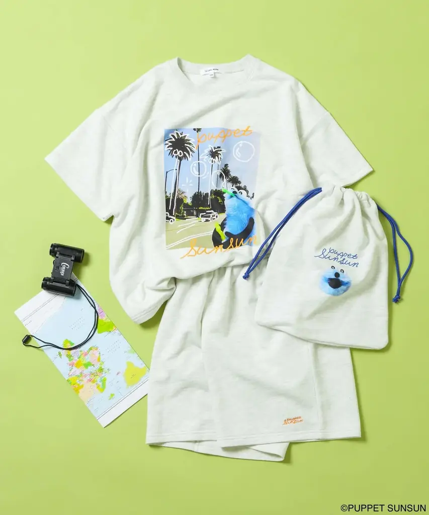 GLOBAL WORK KIDSが、SNSでも海外でも大人気のキャラクター 「パペットスンスン」と待望の初コラボ！8月16日（土）より販売スタート 画像 10