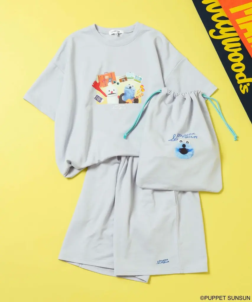 GLOBAL WORK KIDSが、SNSでも海外でも大人気のキャラクター 「パペットスンスン」と待望の初コラボ！8月16日（土）より販売スタート 画像 9
