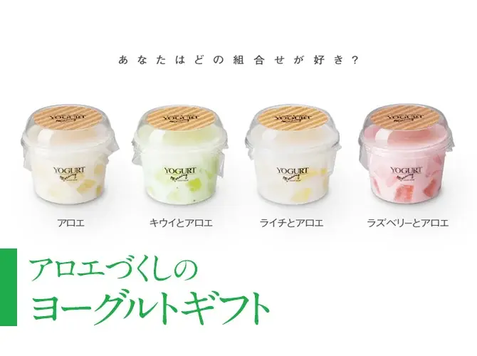 モーニングの新作『アロエづくし』予約販売開始、4種詰合せで食べ比べ