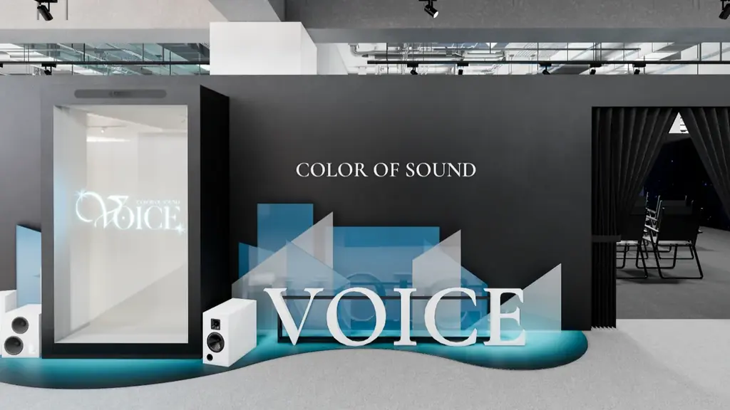 KIMJUNSU(ジュンス)の声と色彩が織りなす没入型メディア展示 画像 2