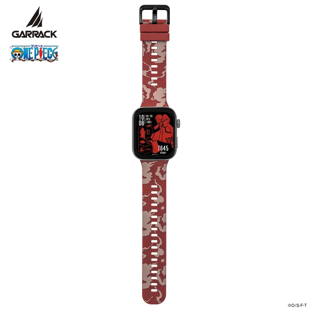 GARRACKからTVアニメ『ONE PIECE』のスマートウォッチが登場。ルフィ、ゾロ、サンジをイメージした3モデルを、8月20日(水)に予約販売、8月27日(水)に一般発売します。 画像 6