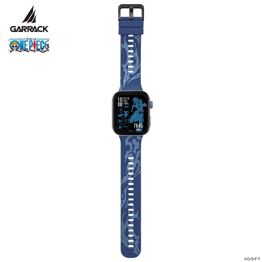 GARRACKからTVアニメ『ONE PIECE』のスマートウォッチが登場。ルフィ、ゾロ、サンジをイメージした3モデルを、8月20日(水)に予約販売、8月27日(水)に一般発売します。 画像 7