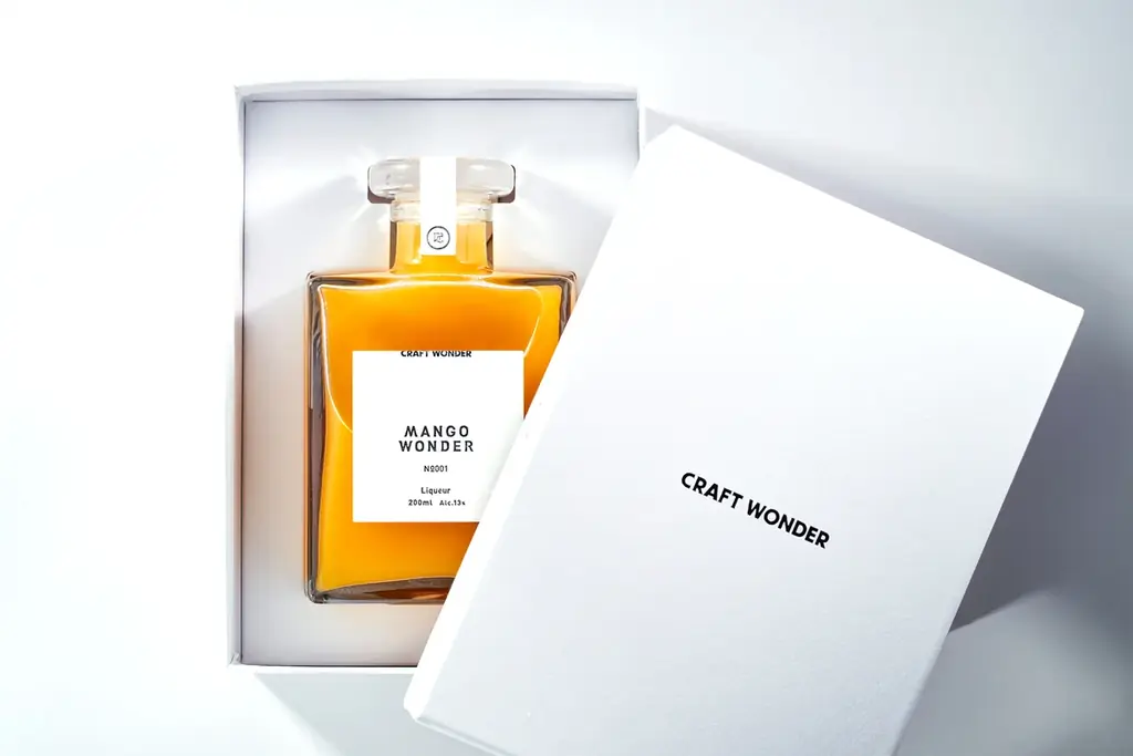 日本のクラフト酒造と造るプレミアムアルコールブランド「CRAFT WONDER」より、第四弾となるエレガンスを極めたマンゴーリキュールが2025年8月下旬販売開始 画像 2