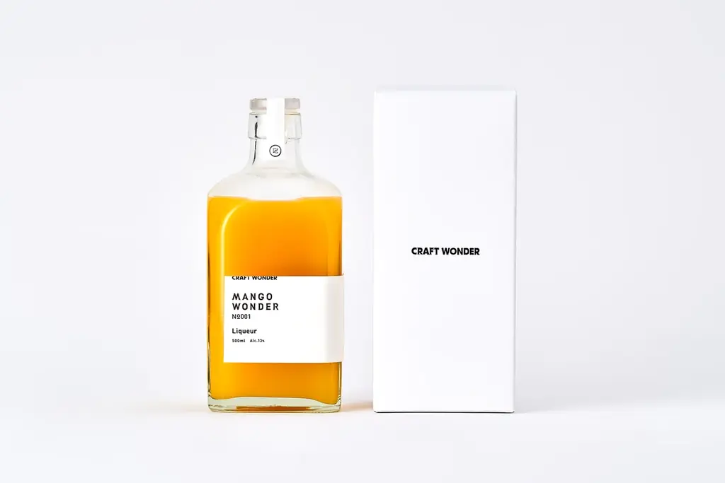 日本のクラフト酒造と造るプレミアムアルコールブランド「CRAFT WONDER」より、第四弾となるエレガンスを極めたマンゴーリキュールが2025年8月下旬販売開始 画像 3
