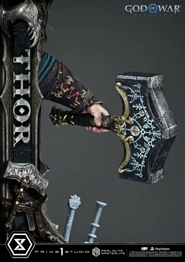 『ゴッド・オブ・ウォー ラグナロク』の「トール」を、1/3スケールスタチューとして立体化 画像 7