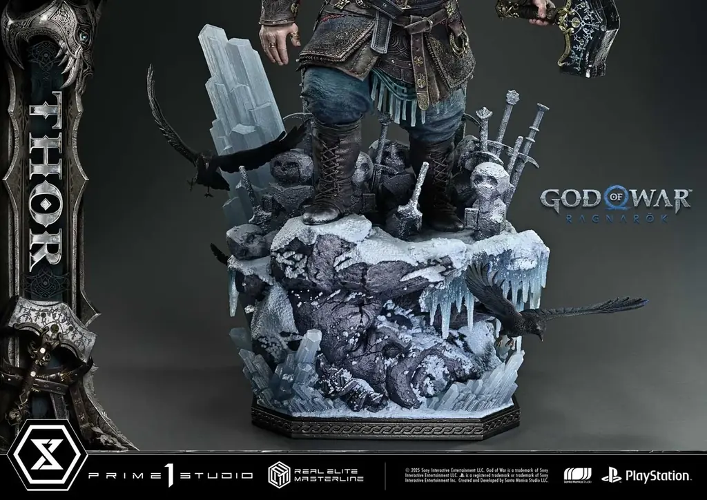 『ゴッド・オブ・ウォー ラグナロク』の「トール」を、1/3スケールスタチューとして立体化 画像 8