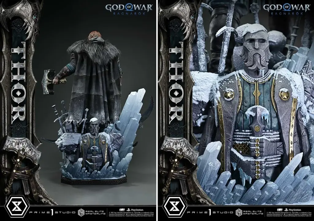 『ゴッド・オブ・ウォー ラグナロク』の「トール」を、1/3スケールスタチューとして立体化 画像 9