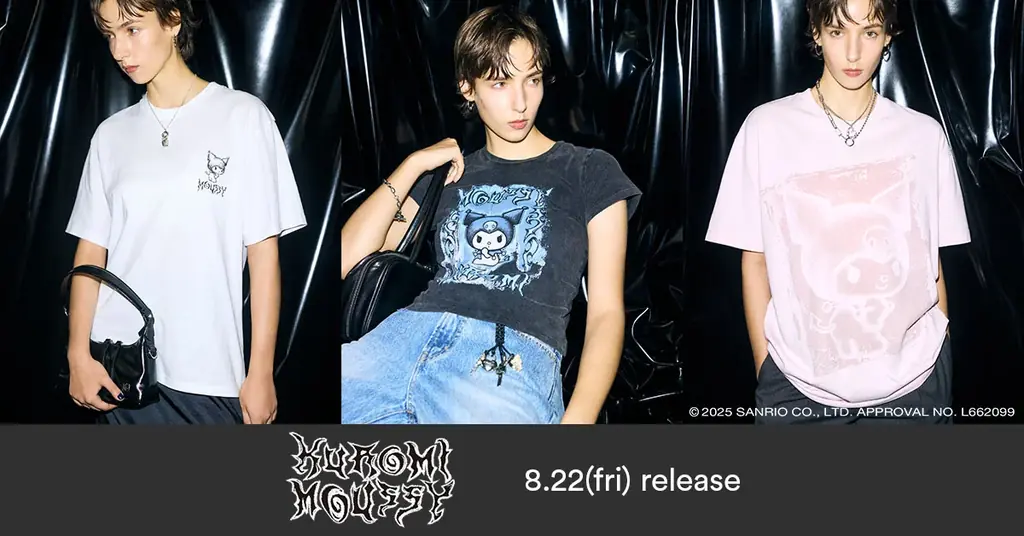 8/22発売 MOUSSY×クロミ ダークでフェミニンな新作4型