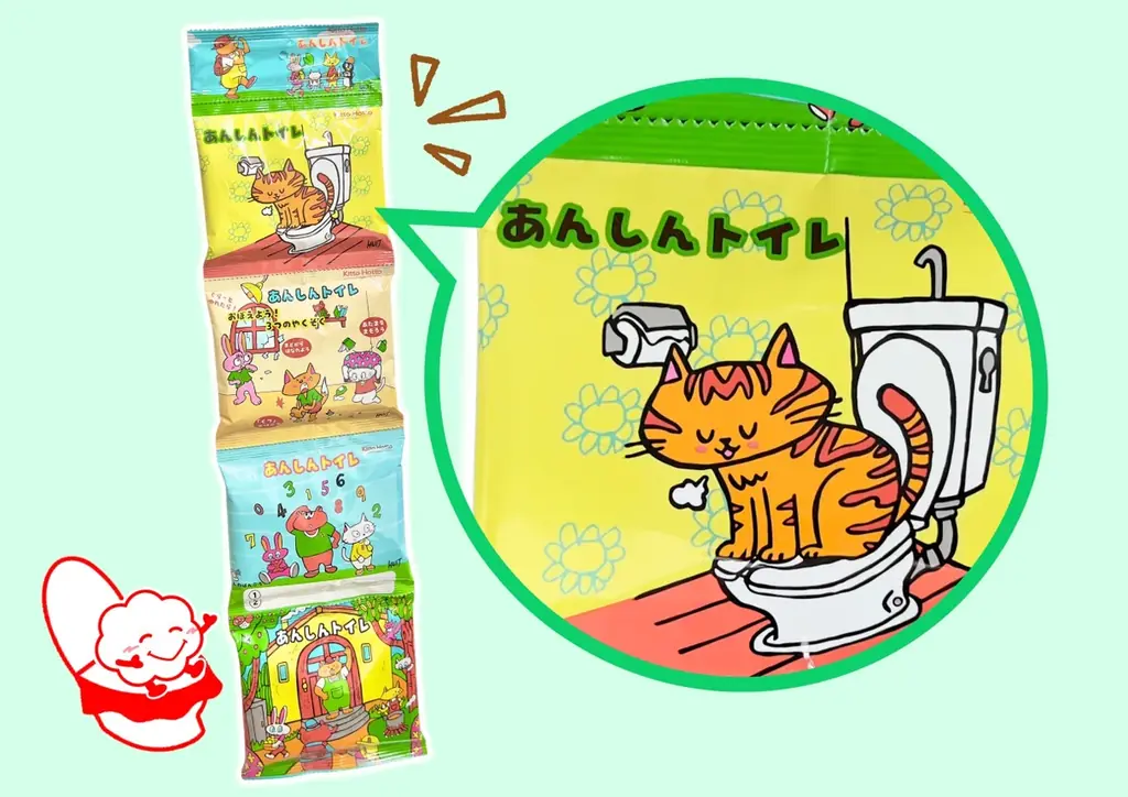 【防災は、こわくない！】お菓子みたいに優しく寄り添う『4連 安心トイレ』8/27(水)新発売 画像 2