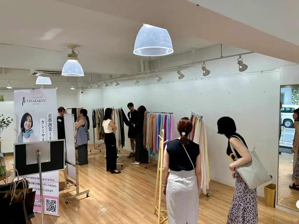 京都発・1910年創業の田中久が贈るカシミヤストール新作POP UP、9月27日 渋谷で一日限定開催 画像 4