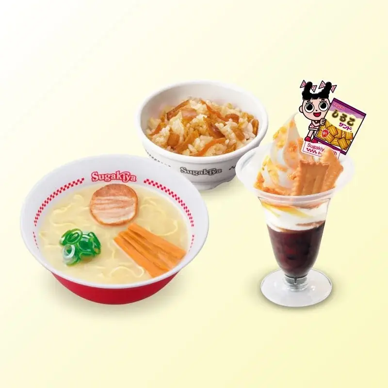 【スガキヤ×松永製菓】Sugakiya with第8弾として「しるこサンド」とのコラボパフェをスガキヤ全店で8月21日（木）より期間限定販売！コラボグッズが当たるキャンペーンも開催 画像 3