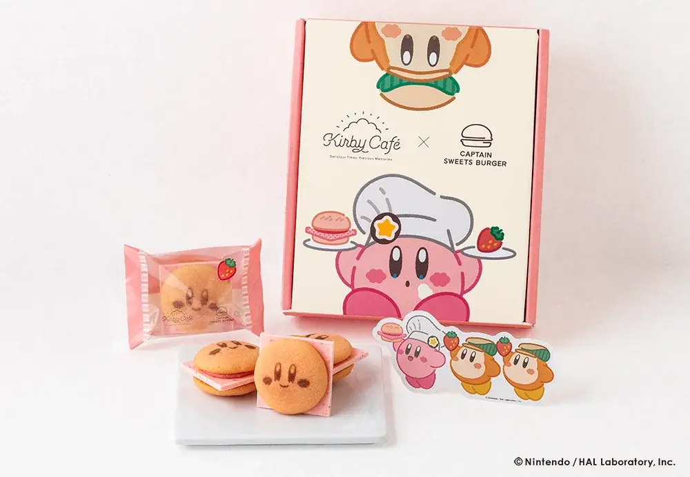 【大丸札幌店】東京駅限定のお菓子のバーガーブランド「キャプテンスイーツバーガー」期間限定OPEN。北海道初登場の『カービィのストロベリーバーガー』も! 画像 3