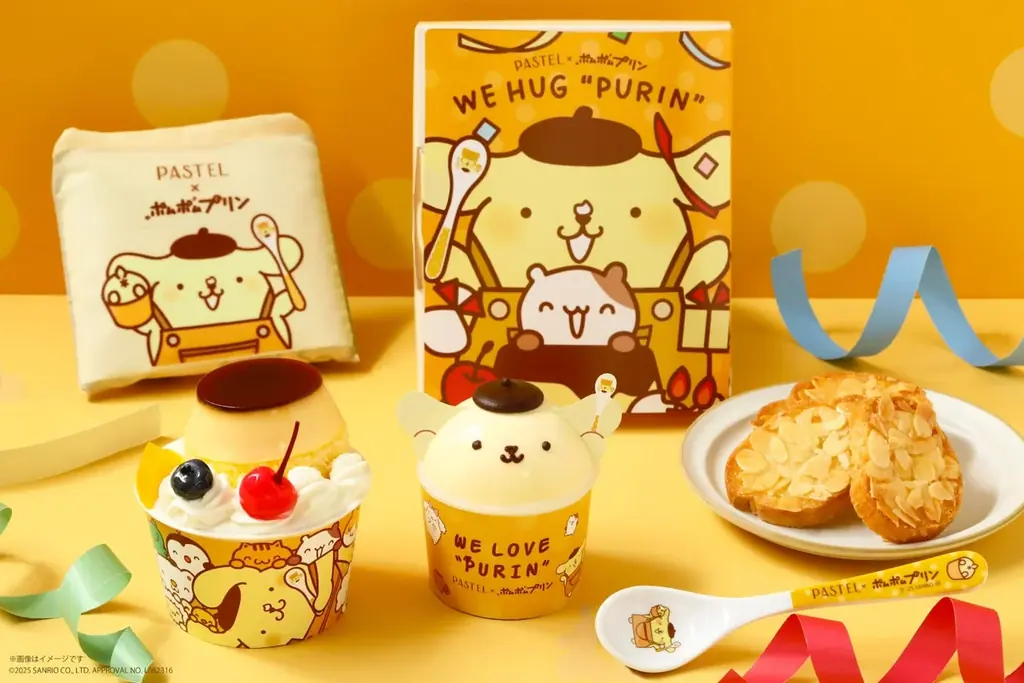 9月1日開始　パステル×ポムポム限定スイーツ6種登場